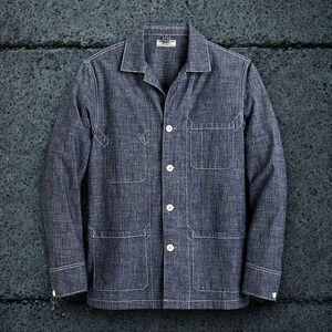 Wallace & Barnes Chambray Shirt Jacket XS NWOT Rare J.Crew Workwear